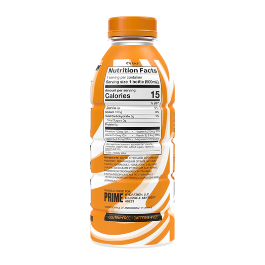 Prime Hydration Orange Kream